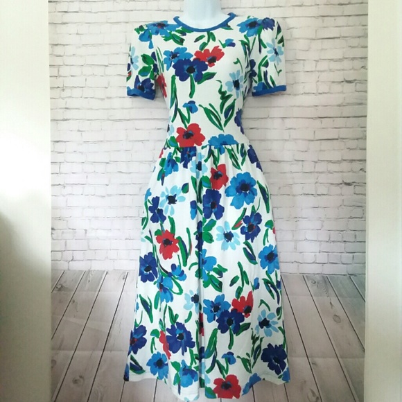 lanz floral dress